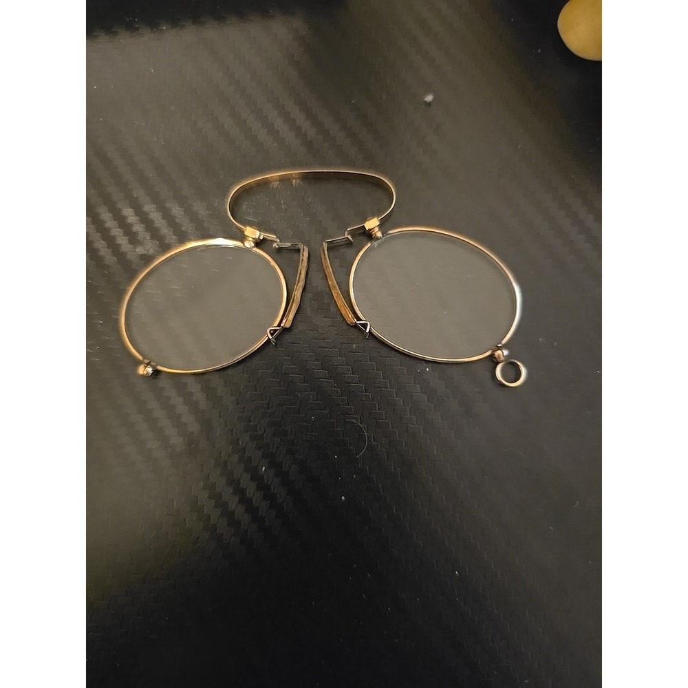 Antique B.S.O. Pince-nez Glasses RARE!!